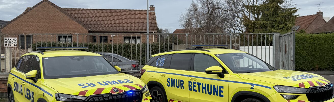 Un nouveau véhicule pour le SMUR du Centre Hospitalier de Béthune Beuvry !
