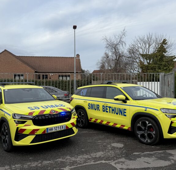 Un nouveau véhicule pour le SMUR du Centre Hospitalier de Béthune Beuvry !