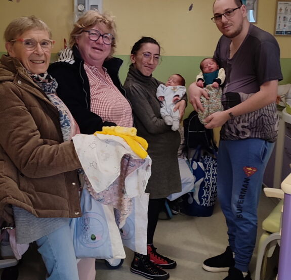 Un joli moment de solidarité en néonatologie !