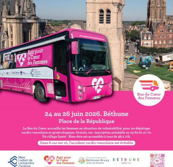 Le Bus du Cœur des Femmes revient à Béthune pour sa 3ᵉ édition !